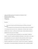 Análisis de la Política de Desarrollo Sustentable de la República de Chile Evaluación de Impacto Ambiental