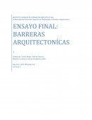 Ensayo barreras arquitectonicas