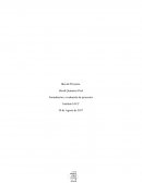 Control de Formulación y evaluación de proyectos