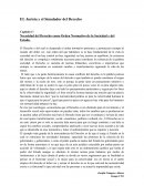 Necesidad del Derecho como Orden Normativo de la Sociedad y del Estado.