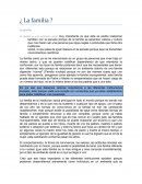 La familia es una institución social muy importante ya que esta se podria realcionar tambien con la escuela porque de la familia se aprenden valores
