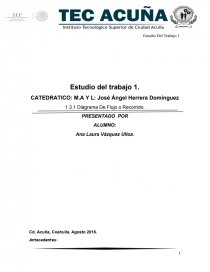 El diagrama de recorrido es un diagrama o modelo. Página 1