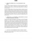 TASA DE REFERENCIA DEL BCRP