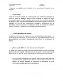 Preguntas a propósito de la limitación de la comunicación educativa como disciplina.