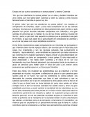 Ensayo de “por qué los colombinos no somos pobres” y destino Colombia