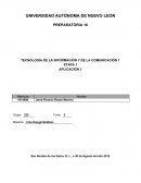 PREPARATORIA 16 TECNOLOGÍA DE LA INFORMACIÓN Y DE LA COMUNICACIÓN 1