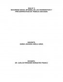 GUIA N° 5 SEGURIDAD SOCIAL INTEGRAL DE LAS COOPERATIVAS Y PRECOOPERATIVAS DE TRABAJO ASOCIADO