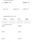 CONTROL N°2 “MULTIPLICACIÓN Y DIVISIÓN DE DECIMALES”