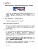 Acto de unir, por diferentes operaciones, dos piezas de igual o distinta naturaleza, mediante la transformación de la superficie de contacto al estado líquido