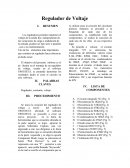 Regulador de voltaje, creado en el software PROTHEUS