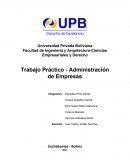 Trabajo Práctico - Administración de Empresas