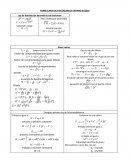 FORMULARIO DE FISICOQUIMICA VERANO III/2016