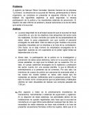 Un ejemplo de un Informe problema-solucion