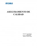 Definición de Aseguramiento de la Calidad