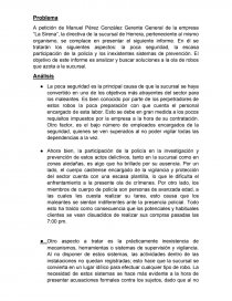 Un ejemplo de un Informe problema-solucion. Página 1