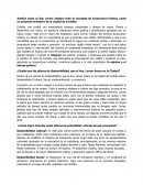 Analice como el Arq. Lerner Integro todo el concepto de Acupuntura Urbana, como un proyecto evolutivo de la ciudad de Curitiba