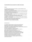 CALENTADORES DE AGUA SOLARES EN VIDRIO EVACUADOS