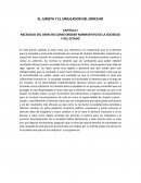 NECESIDAD DEL DERECHO COMO ORDDEN NORMARTIVO DE LA SOCIEDAD Y DEL ESTADO