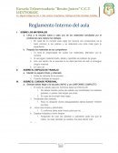 Reglamento Interno del aula
