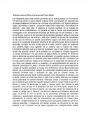 Reseña sobre el libro el proceso de Franz Kafka