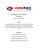 La necesidad de áreas al aire libre en Ceutec Sede Central San Pedro Sula según los alumnos de la jornada matutina de la carrera de Administración de Empresas en el tercer periodo del 2017