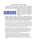 Samsung: ENFOQUE MARKETING HOLÍSTICO
