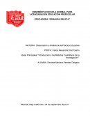 Observación y Análisis de la Práctica Educativa