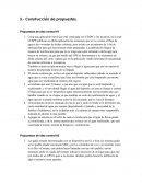 Construcción de propuestas. Propuestas de idea central #1