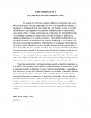 COMENTARIO CRITICO NECESIDADES EDUCATIVAS DE 0-3 AÑOS
