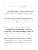 Act. Integradora. Efectos de la actividad humana