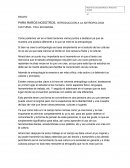 PARA RAROS NOSOTROS, INTRODUCCION A LA ANTROPOLOGIA CULTURAL. PAUL BOHANNAN