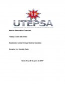 Trabajo: Costo del Dinero