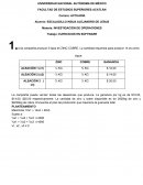 Trabajo: EJERCICIOS EN SOFTWARE