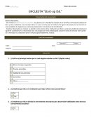 ENCUESTA “Start-up ISIL”