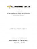 Documento de reflexión: Reconocimiento de acciones socialmente responsables