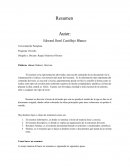 El resumen es la representación abreviada y precisa del contenido de un documento sin la interpretación ni crítica