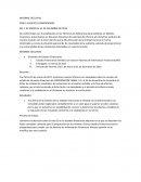 INFORME EJECUTIVO POR EL EJERCICIO COMPRENDIDO