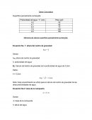 Datos Calculados Superficie parcialmente sumergida