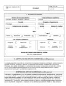 INFORMACIÓN GENERAL JUSTIFICACIÓN DEL ESPACIO ACADÉMICO