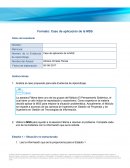 Caso de aplicación de la MSS