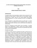 La crisis económica-política de Puerto Carreño Vichada, vista desde la estrategia del océano azul