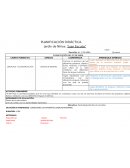 PLANIFICACIÓN DIDÁCTICA Jardín de Niños: “Juan Escutia”