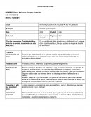 Ficha de Lectura: introducción a la filosofía de la ciencia