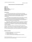 Programa de Historia tercer año de Educación Secundaria