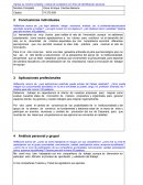 Conclusiones Individuales trabajo de campo