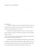 INTRODUCCION A LA GASTRONOMIA