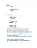Reflexiona sobre cuáles son las empresas que incursionan en los siguientes mercados (en México)