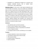 DESARROLLA EL DIAGNÓSTICO INTERNO DE LA ESCUELA DOS MUNDOS, DESPUÉS ENLISTA POR LO MENOS CINCO FORTALEZAS Y CINCO DEBILIDADES