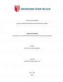 Uso de ERPs en los sistemas bancarios como sistemas de información estratégicos