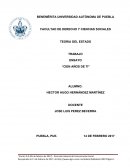 ENSAYO “CIEN AÑOS DE TI”